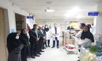 بازدید نوروزی؛ بازدید معاونت درمان دانشگاه از روند خدمات رسانی در بیمارستان خاتم‌الانبیاء(ص) خفر