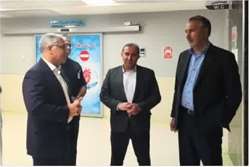 بازدید شبانه نماینده مردم جهرم و خفر در مجلس و فرماندار ویژه شهرستان جهرم از بیمارستان سیدالشهدا (ع)