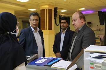 سفر رئیس و معاون اداره تحول معاونت توسعه وزارت بهداشت