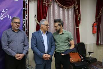 مراسم تقدیر از کارمندان نمونه و برتر دانشگاه