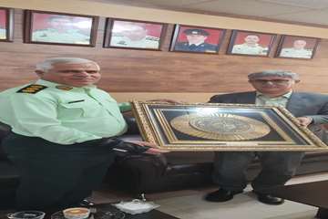  تقدیر رییس دانشگاه از فرمانده انتظامی جهرم