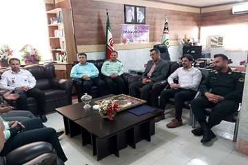  تقدیر رییس دانشگاه از فرمانده انتظامی جهرم