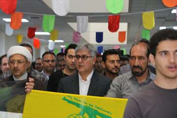 تجمع دانشگاهیان داشنگاه در حمایت از مردم مظلوم غزه