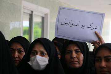 تجمع دانشگاهیان داشنگاه در حمایت از مردم مظلوم غزه