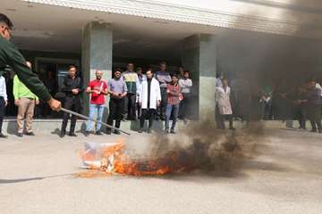 تجمع دانشگاهیان داشنگاه در حمایت از مردم مظلوم غزه
