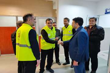 کاروان درمانی دانشگاه علوم پزشکی جهرم در شب های قدر به زائرین امام رضا (ع) خدمات رسانی کردند 