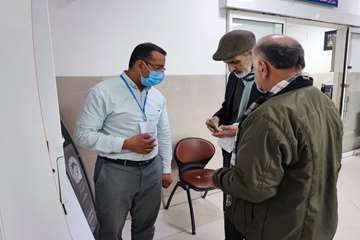 کاروان درمانی دانشگاه علوم پزشکی جهرم در شب های قدر به زائرین امام رضا (ع) خدمات رسانی کردند 