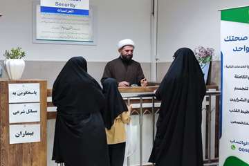 کاروان درمانی دانشگاه علوم پزشکی جهرم در شب های قدر به زائرین امام رضا (ع) خدمات رسانی کردند 