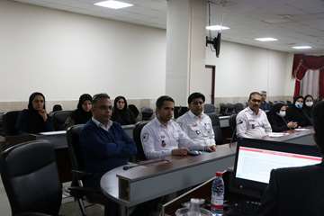  دوره آموزشی آشنایی با اصول و مبانی تخلیه‌ اضطراری در حوادث و بلایا برگزار شد