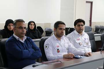  دوره آموزشی آشنایی با اصول و مبانی تخلیه‌ اضطراری در حوادث و بلایا برگزار شد