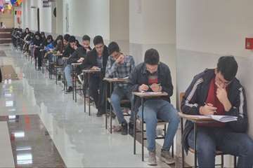 آزمون جامع علوم پایه و پیش کارورزی دانشگاه با حضور 94 شرکت کننده برگزار شد