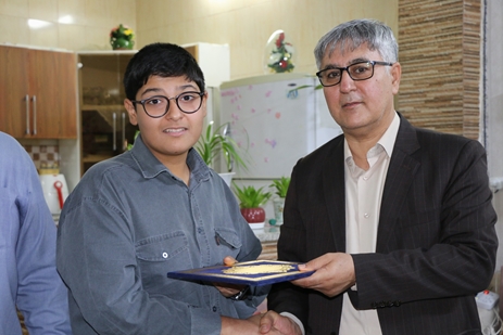 دیدار با خانواده جانباز گرامی عبدالصمد رحمانیان دکتر محمد رحمانیان,